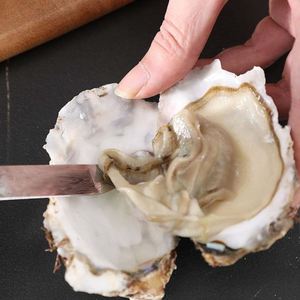 Couteau ouvre-coquillages multifonctionnel avec manche, couteaux à huîtres, gadgets de cuisine, outils pour fruits de mer - Product Image 4
