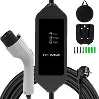 Chargeur EV portable 7KW AC 32A, chargeur de voiture électrique, type 1 J1772, avec sac de transport gratuit, vente chaude