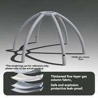Tente gonflable d'extérieur durable en PVC, une chambre, un salon, mélange de polyester, pour la randonnée, le camping et les activités de plein air