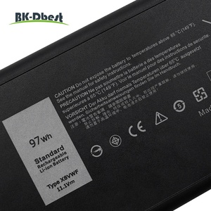 อะไหล่ความปลอดภัยสูงแบตเตอรี่แล็ปท็อป X8VWF 97Wh 11.1V สำหรับ Dell ละติจูด E5404ละติจูด E7404ละติจูด14 <span class=keywords><strong>7404</strong></span> - Product Image 3