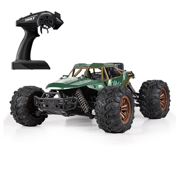 Hobby Grade Remote Cars 1/16 RC Truck 4x4 35KM/H Remote Control Car with Carbon Brush Motor & Professional Performance Car Toys