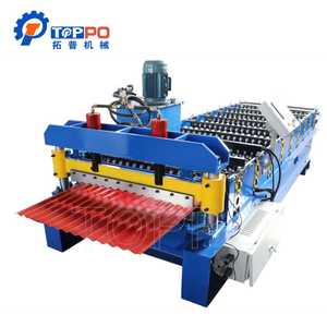 Tùy chỉnh thiết kế kim loại mái máy làm sóng ngói cuộn hình thành dòng - Product Image 1