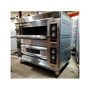 가스 버너 산업용 오븐 버너 대형 나폴리 피자 오븐 구운 식품 기계 빵 가격 상업 피자 가스 오븐을 굽습니다