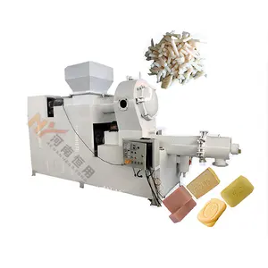 Efficient moulding machine for solid bar soap laundry soap making machine production line