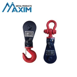 <span class=keywords><strong>2</strong></span>,4 & 8 Tonnen Snatch Block mit Haken für Drahtseil kabel Größe 3/8 ",1/<span class=keywords><strong>2</strong></span>" & 3/4 "Single Pulley Block - Product Image 6