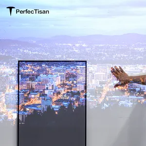 PerfecTisan 4k проекторные экраны длиной 110 дюймов с фиксированной рамкой, настенные проекционные экраны для домашнего кинотеатра