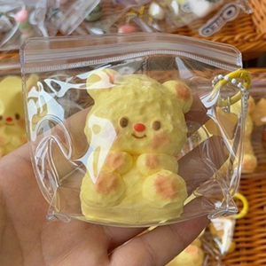 Soft Squishy Fidget TPR Cute Handmade Chick Bread Sushi Cat Paw Fish Sensory Squeeze Toys - Product Image 4