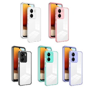 Funda Protectora Transparente para Teléfono Xiaomi <span class=keywords><strong>Redmi</strong></span> 13C Poco C65 <span class=keywords><strong>12T</strong></span> <span class=keywords><strong>Pro</strong></span>, con Protección Completa de TPU y PC, Gran Venta - Product Image 1