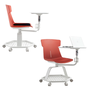 Silla Escolar Desmontable de Diseño Moderno con Material PP, Silla con Tablero de Escritura, Muebles Escolares Duraderos para Universidad, Hospital, Asiento de Entrenamiento - Product Image 3