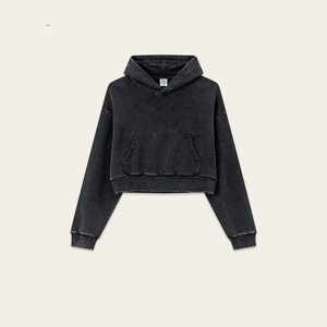 <span class=keywords><strong>Felpe</strong></span> con Cappuccio da <span class=keywords><strong>Donna</strong></span> con Logo <span class=keywords><strong>Vintage</strong></span> Personalizzato ODM/OEM, Leggere e Comode, a Collo a V, Pullover Autunnale a Maniche Lunghe - Product Image 3