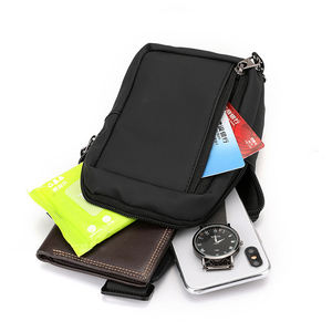 Sac bandoulière unisexe en nylon personnalisé avec logo, petit sac de poitrine pour téléphone portable, idéal pour le sport et les activité<span class=keywords><strong>s</strong></span> de plein air - Product Image 3