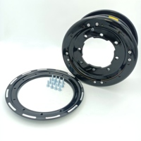 Quad bike 10x5 4 + 1 boulon motif avant ATV roues Beadlock jantes pour Honda TRX 450r 400ex Yamaha YFZ450 450R Kawasaki KFX 400 450R