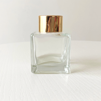 Diffuseur de parfum d'ambiance Square Scents 50ml/100ml, huile essentielle, sérum pour la peau, flacons en verre avec bouchon à vis