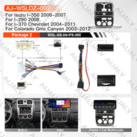 Écran tactile Android 12,3 pouces pour voiture, système multimédia, cadre de tableau de bord, DSP, GPS, CarPlay sans fil pour ISUZU 06-07 I-350 2008 I-290 I-370