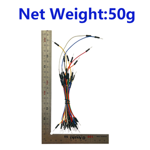 OKY0051-1 Kit de 75 cables de puente macho a macho multicolor para protoboard, para proyectos Arduino - Product Image 6