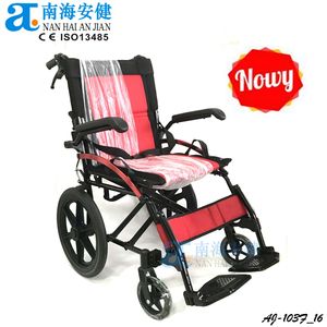 كرسي متحرك رحاب ذاتي الغلق لوازم علاج سيلا دي رويدا دي ألومينيو - Product Image 4