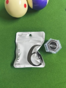 <span class=keywords><strong>Craie</strong></span> de billard professionnelle Kamui Hexagonal Pool Ball Powder Blue Green Gray 3 couleurs, sac PVC, emballage <span class=keywords><strong>acrylique</strong></span> double couche - Product Image 2