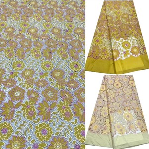 Tissu de broderie creux de luxe en dentelle de chrysanthème en stock du fabricant pour robes traditionnelles et sexy - Product Image 5