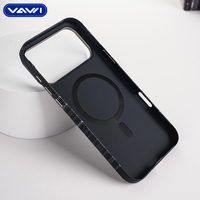 VAWI B357 Coque de téléphone en fibre d'aramide de haute qualité en gros pour iPhone 17 Pro, coque magnétique pour Samsung A55 A56 S23 S24 S25