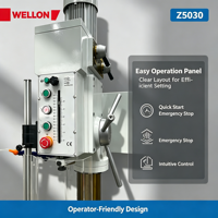 Machine de perçage verticale Z5030 de haute performance, machine de perçage à colonne ronde à entraînement par engrenages Z5040/Z5030