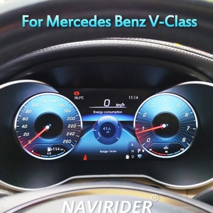 Pantalla de Tablero LCD IPS/OLED de 12.3 Pulgadas, Kit de Actualización USB para el Panel de Instrumentos Inteligente de Mercedes-Benz Clase V V260 V250 W447, Velocímetro - Product Image 1