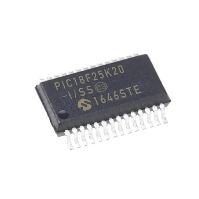 In Stock Microcontroller PIC18F25K20-I/SS PIC18F25K22-I/SO PIC18F25K80-I/SP SSOP28 MCU ic chip