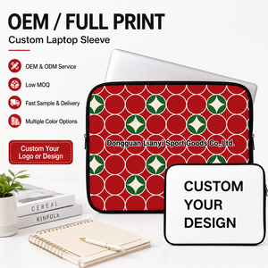 Wasserdichte Neopren-Tablet-Laptop-Hülle <span class=keywords><strong>14</strong></span> Zoll Laptop-Tragetasche mit Reißverschluss für Universitäts-Geschenke Export-Lieferant - Product Image 1