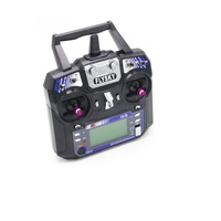 Émetteur RC Flysky FS-i6 2.4G 6CH avec récepteur IA6/IA6B, en plastique ABS, batterie incluse, pour hélicoptère, quadricoptère, planeur