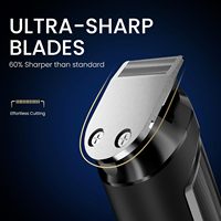 Kit de tondeuse à barbe UFREE 3 en 1, 8000 tr/min, kit de toilettage quotidien pour hommes, multi-tondeuse et tête interchangeable facile, tondeuse à poils de nez