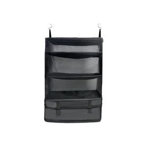 Modern Hanging <b>Storage</b> Organizer With Mesh Pockets And Zippered Bottom For Closet Organization - Product Image 1