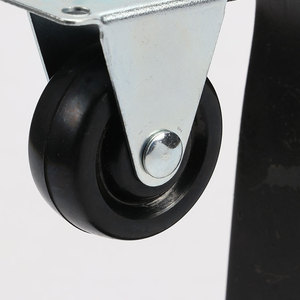 Furniture <b>Caster</b> 1.5 Inch Rubber Fixed <b>Wheel</b> Plate Mount Silent Bearing General Use - Product Image 3