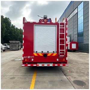 Camion de pompiers HOWO Diesel 4X2 neuf avec réservoir d'eau de 8000L, camion-citerne de sauvetage, prix - Product Image 5