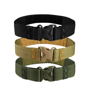 DF701 OD green <b>black</b> khaki 5.5CM Wide Camo Tactical Belt Training Waist Belt Cosplay Waist <b>Harness</b> stock holesales - Product Image 2