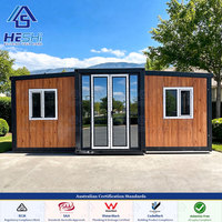 Casa Prefabricada Expandible en Contenedor de 20 y 40 Pies, con 2 o 3 Dormitorios y Baño, Estándares Australianos, Soporte de Respuesta en 24h, Tipo Granny Flat