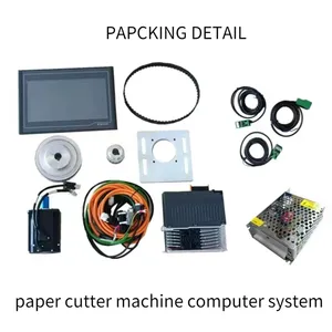 Computer Control System Of The Paper Cutter Is Newly Upgraded To The Program Control Series