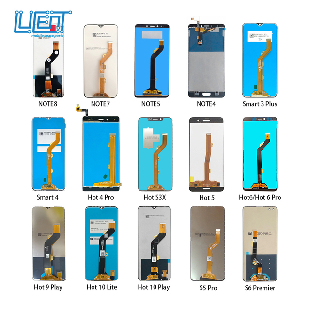 Screen Mobile Factory for Infinix Display Different Models Mobile Phone Screen for Infinix Lcd for Infinix Lcd Screen