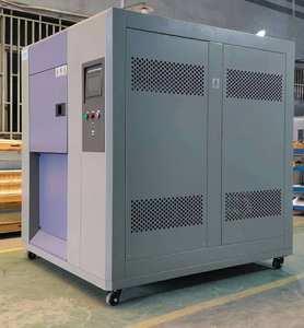 Chambre de choc thermique <span class=keywords><strong>air</strong></span>-<span class=keywords><strong>air</strong></span> programmable à 3 zones avec contrôleur d'écran tactile pour le criblage de stress environnemental de PCB LED - Product Image 5