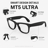 Nouvelles Lunettes Intelligentes MT5 Ultra 2026 avec Traduction IA, Caméra HD 800W, Stabilisation d'Image et Contrôle Tactile pour Hommes et Femmes