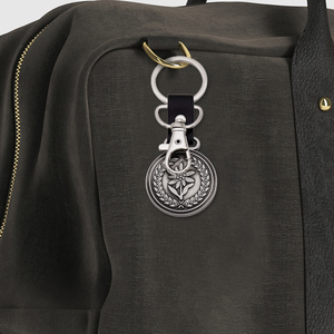 Cá Nhân Ban Đầu Mạ Vàng Biểu Tượng Tùy Chỉnh Thời Trang Không Thấm Nước Nickel-Miễn Phí Kim Loại Keychain Cho Phụ Nữ Người Đàn Ông - Product Image 3