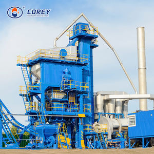 Planta Mezcladora de Asfalto Estacionaria de Tambor LB de Corey New Concrete Road Machinery, Cilindro de Secado con Bomba de Aceite de Alta Eficiencia - Product Image 1