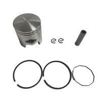 Kit Piston 47mm 70cc 2 Tak Langsung dari Pabrik untuk Perbaikan & Upgrade Mesin Skuter Yam Aha JOG50 2002-2013, Suku Cadang
