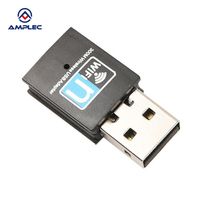 Adaptateur WiFi USB 300Mbps, large couverture 2.4GHz, mini carte réseau sans fil universelle pour ordinateur portable et de bureau, Plug and Play