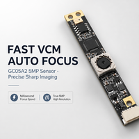 Modul Kamera USB Autofokus 5MP GC05A2 UVC Plug and Play Strip Board untuk Terminal Tablet POS Kios Pintar