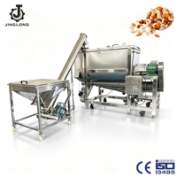 Mélangeur horizontal intelligent à un seul axe avec système de pesage automatique pour le sucre pour la production à petite échelle
