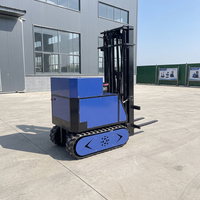 Kleiner Elektrischer Raupentransporter Emissionsfreies Umweltfreundliches Vollhydraulisches System Handhabungsgerät für Lebensmittel