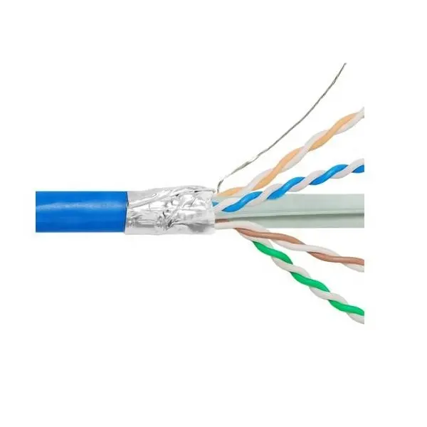 Cat5 Cat6 toptan Ethernet kablosu üretici fiyat UTP/FTP/SFTP saf bakır