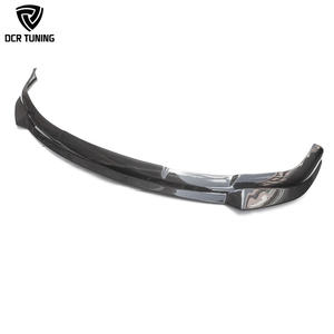 <span class=keywords><strong>2023</strong></span> + modèle X lèvre avant en Fiber de carbone sèche pour Tesla modèle X véritable carbone avant pare-chocs séparateur Kits de carrosserie décoration extérieure - Product Image 1