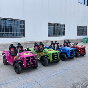 Cổ điển Gleamy 1800W động cơ đi-on máy kéo dành cho người lớn-trẻ em trang trại công viên chủ đề xe cho trung tâm mua sắm trong nhà phiêu lưu vui vẻ - Product Image 6