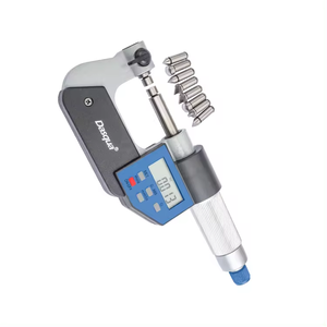 Dasqua 0-25mm Stainless Steel Digital <b>Micrometer</b> With Interchangeable Anvils 4210-2103 Digital <b>Micrometer</b> - Product Image 2