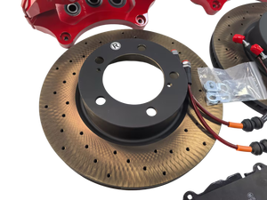 ชุดเบรกประสิทธิภาพสูง 6 พอต พร้อมจานเบรกแบบลอย ขนาด 355 มม. สำหรับ Chevrolet Silverado และ Jeep Gladiator - Product Image 5